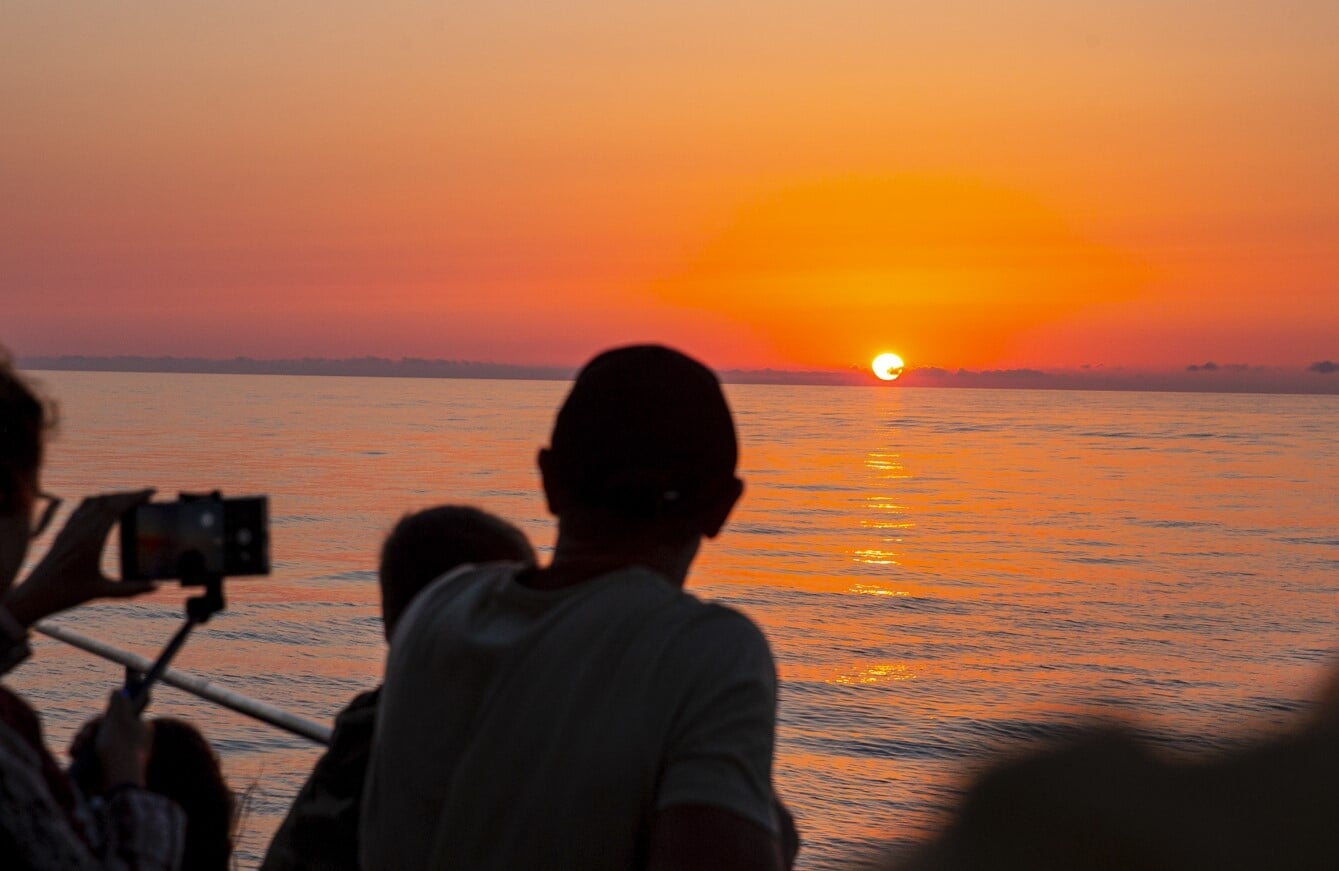 Sonnenaufgang in der Bucht von Alcudia