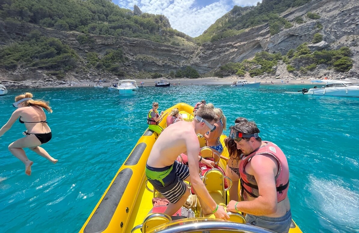 Bootsfahrt in Alcudia