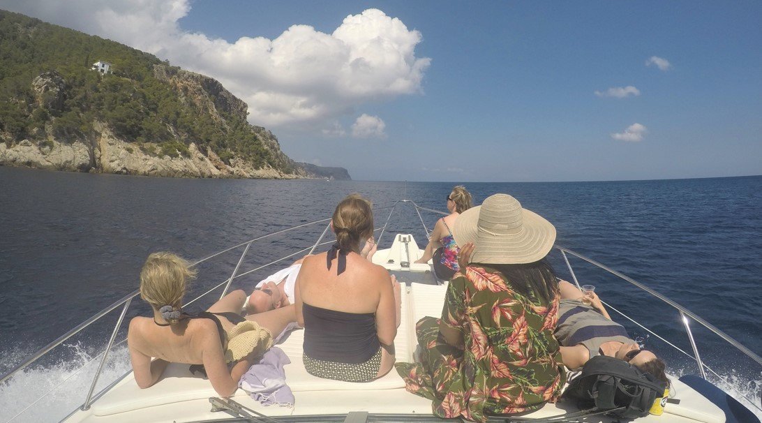 Bootausflug in der Bucht von Pollensa