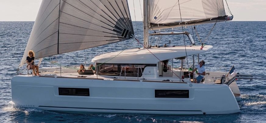 Katamaran gutes Leben Mallorca