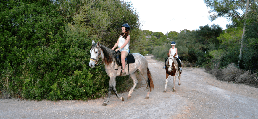 Orte um Pferde zu reiten auf Mallorca