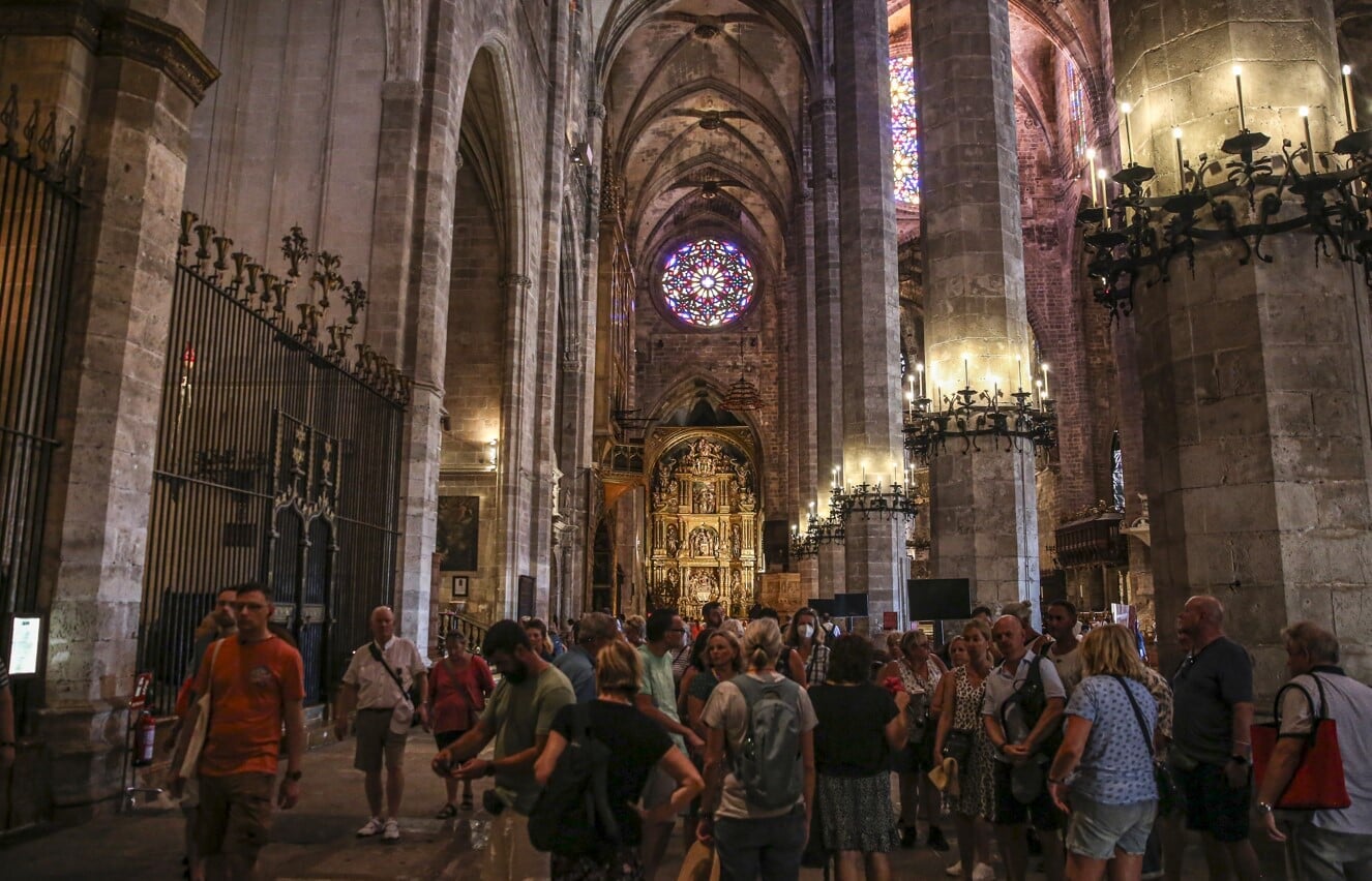 panorama in der Kathedrale