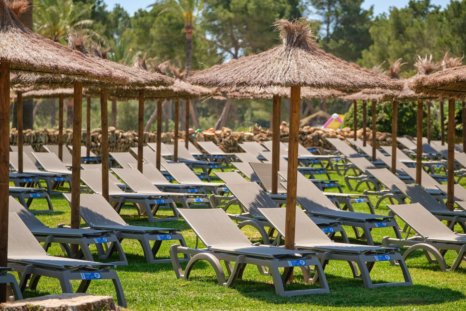 Sonnenbaden im Aqualand