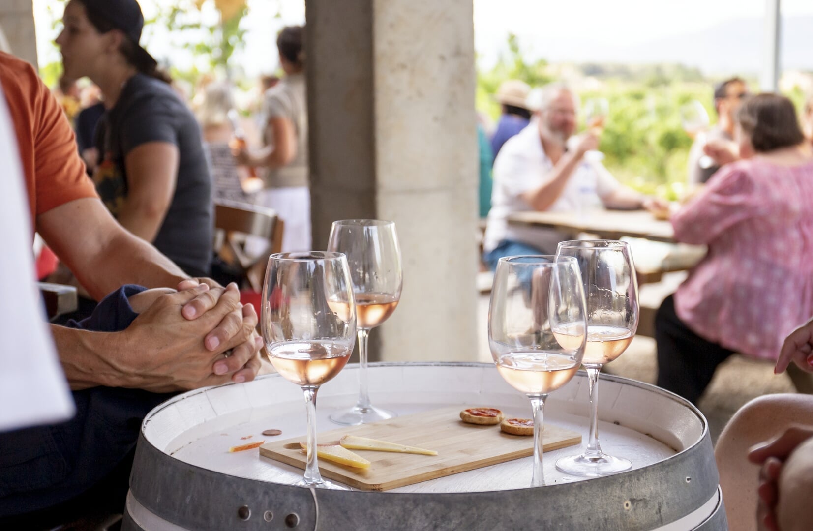 Gruppe während dem Besuch