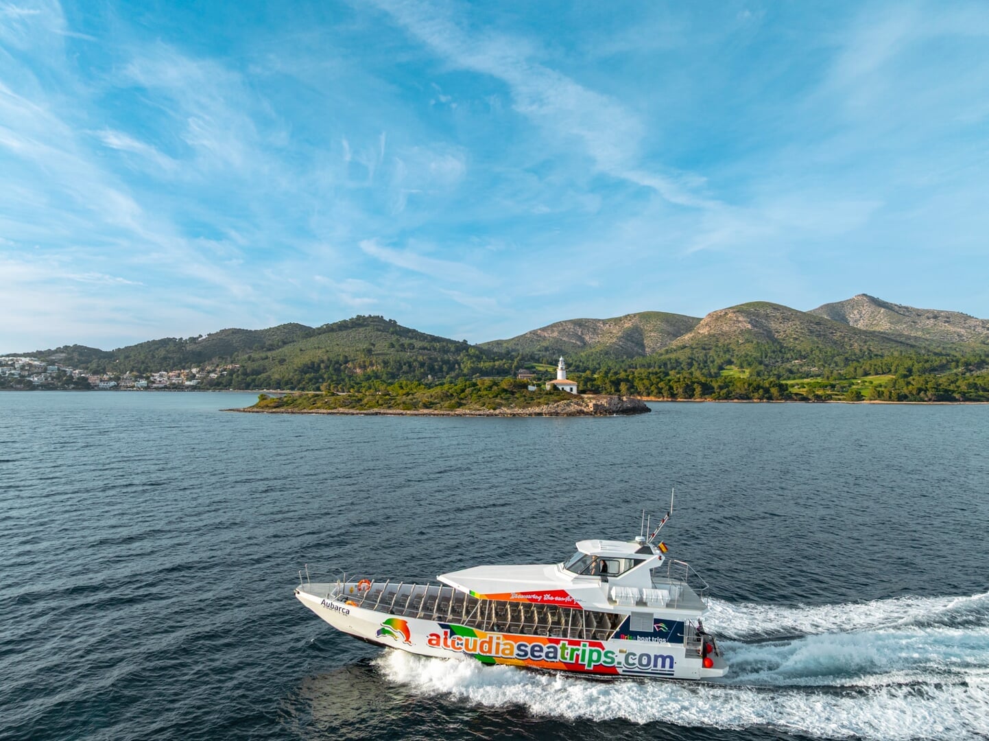 boat in Alcudia Bay