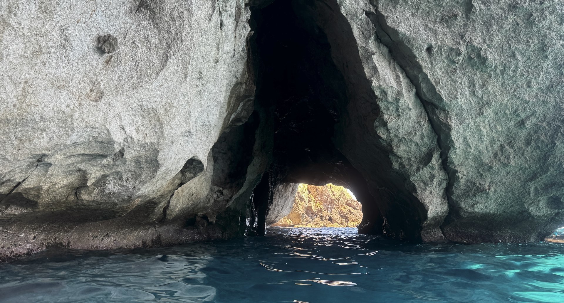 sea cave in puerto pollensa