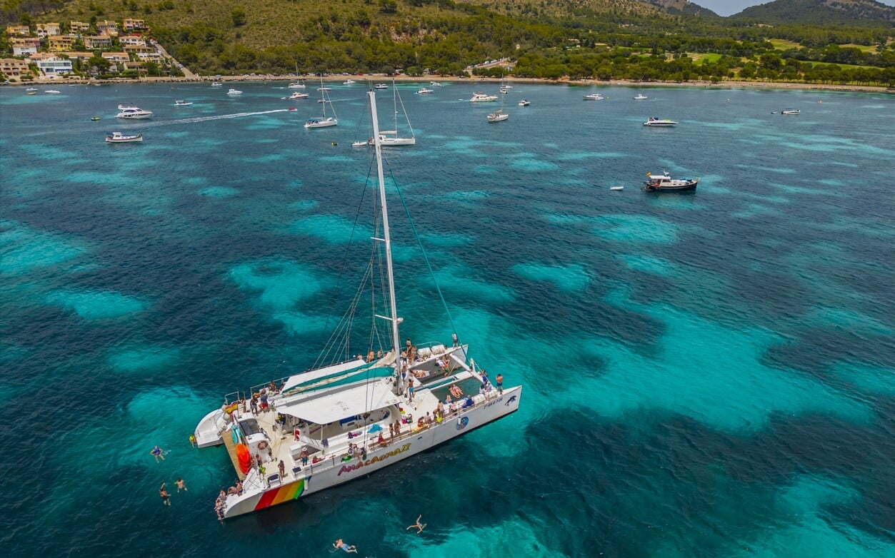 anacaona catamaran alcudia sea trips