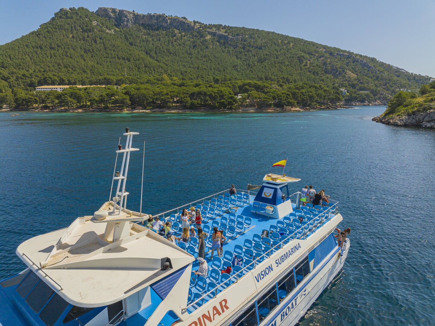 daily ferry from Puerto Pollensa to Formentor