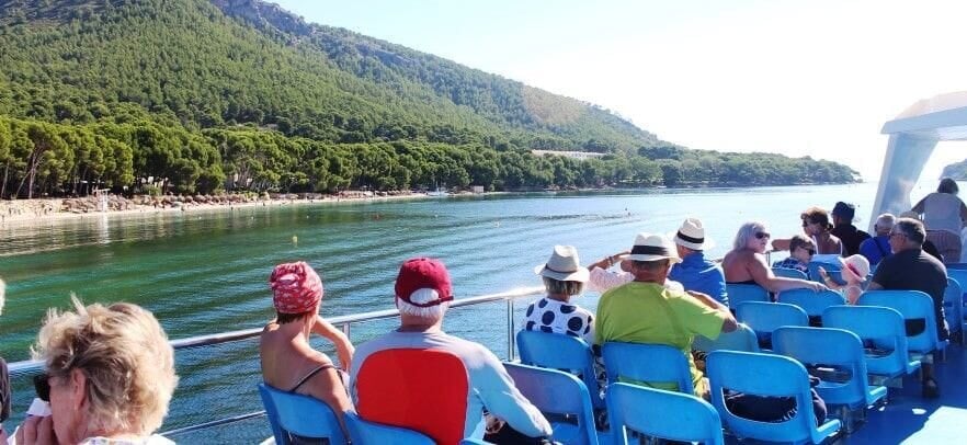 Enjoying the view of Cap Formentor