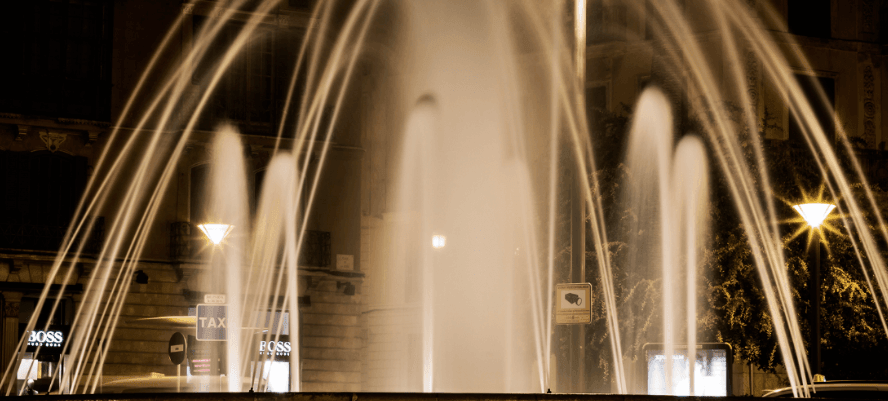 trip to Palma from Alcudia at night