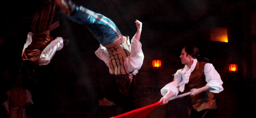 dinner included pirates