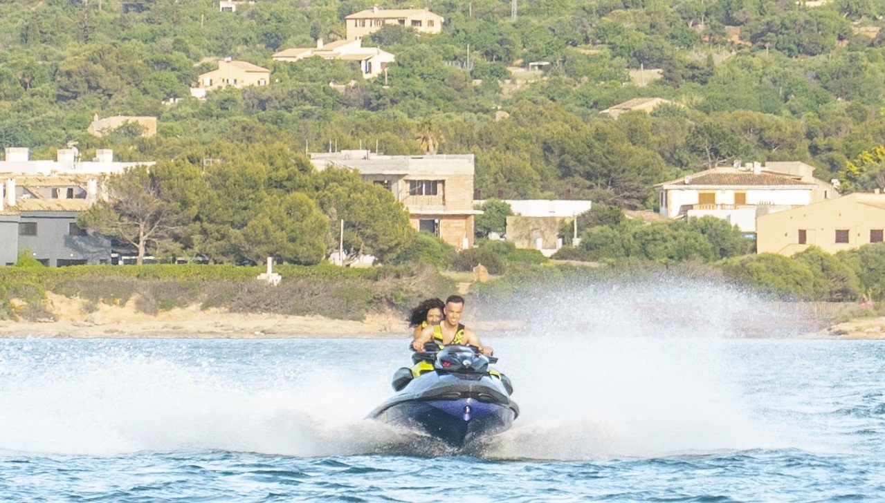jet ski in Alcudia Bay