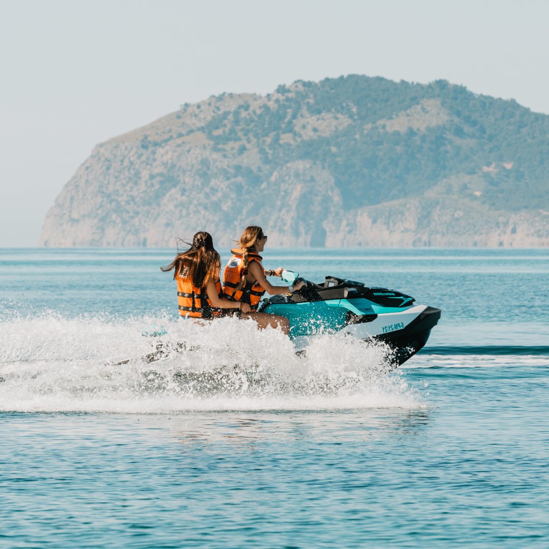 jet ski route to Cap Formentor