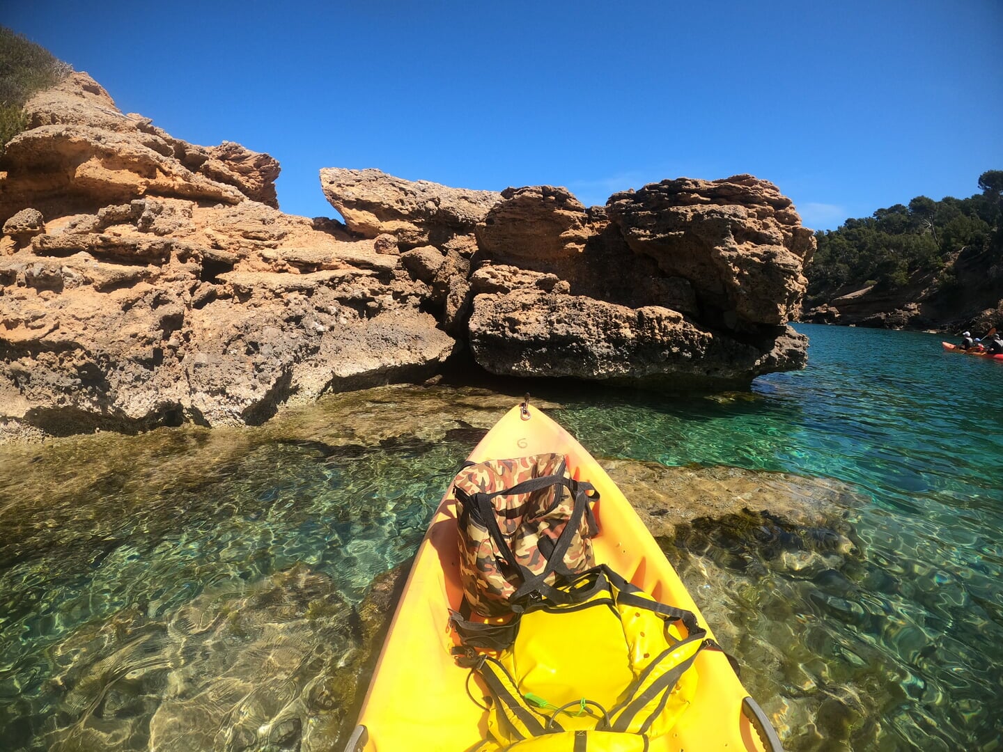 kayaking mallorca