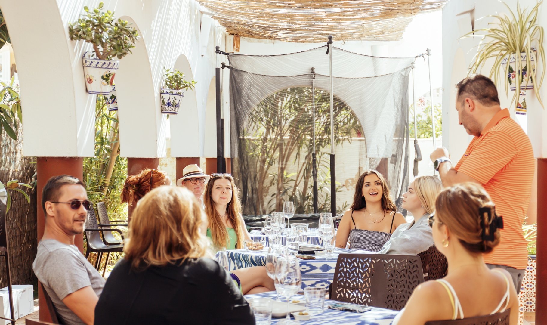 location for the wine tasting