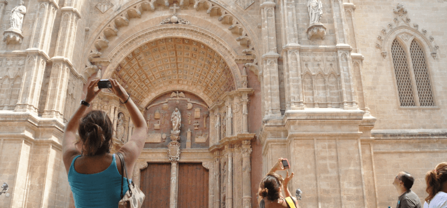 portal del cathedral Palma