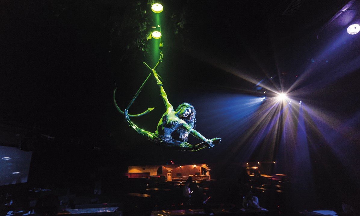 acrobatic in the air