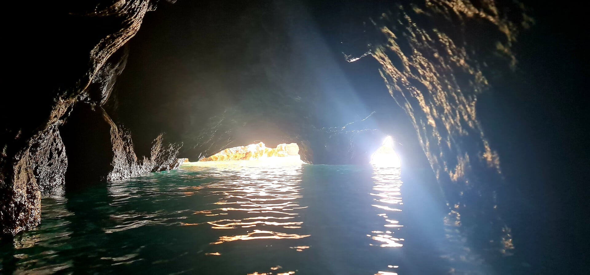 snorkelling inside the jack sparrow cave