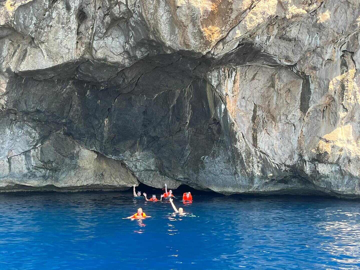 Snorkeling w Błękitnej Jaskini