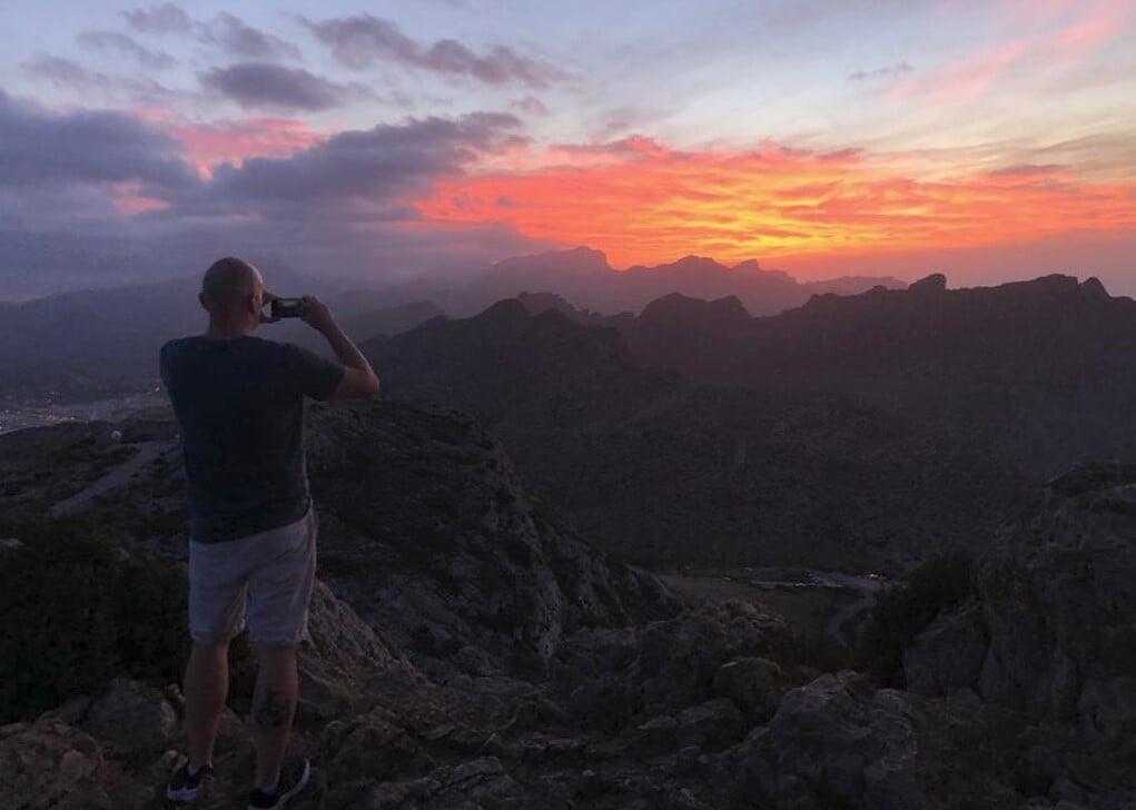 Zdjęcia zachodu słońca